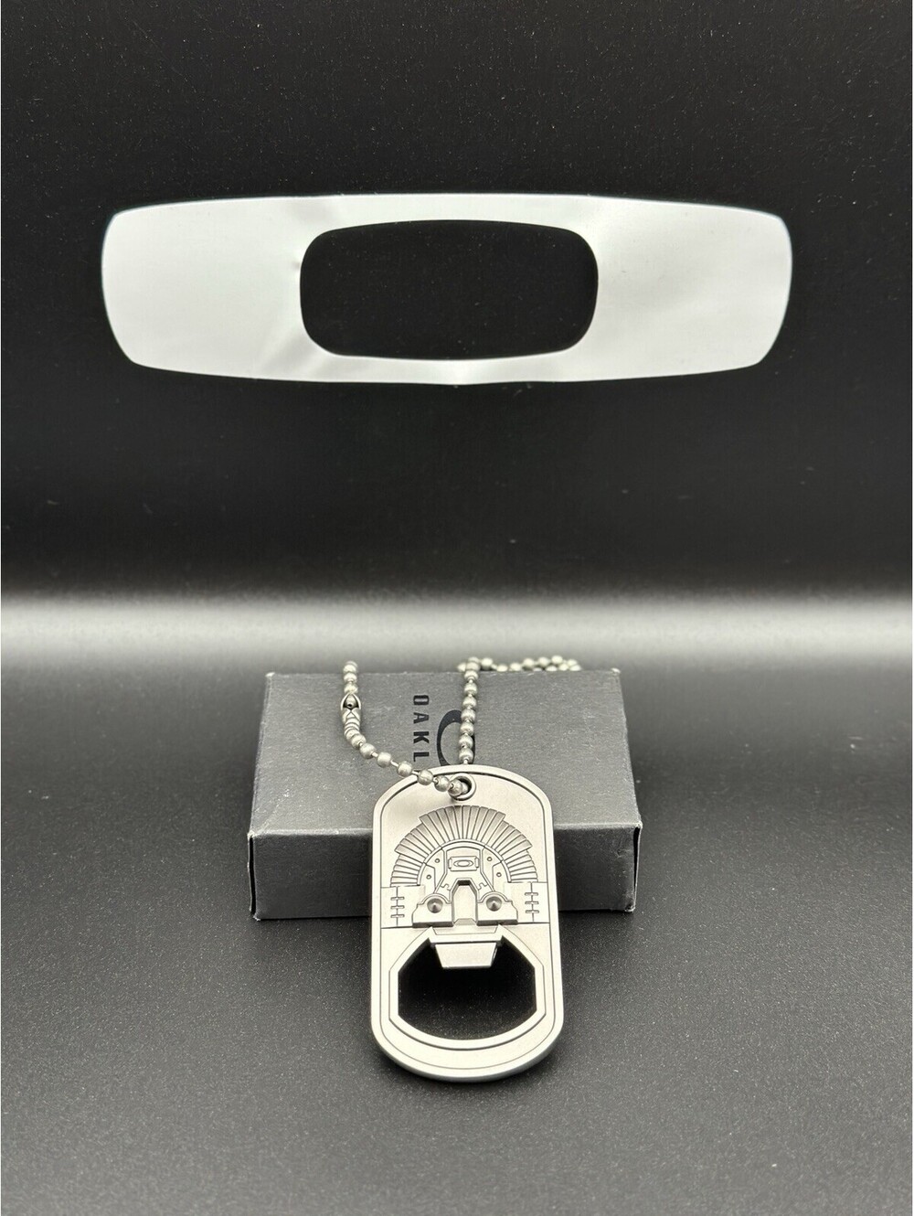 Oakley Dog Tag Bottle Opener GWP 2015